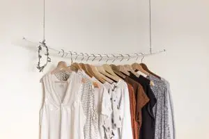minimalist clothing rack